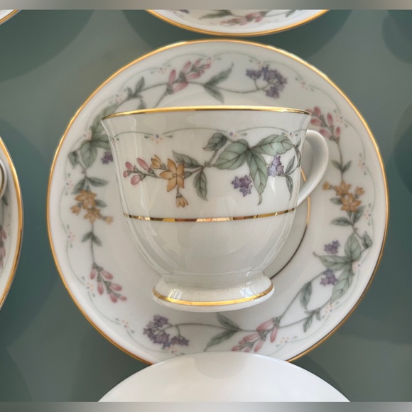 New Legendary By Noritake Bone China 4046 Springfield 24 Pc Espresso Cup Set - Picture 3 of 9